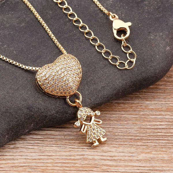 Love and my kids - Mother's Love Necklace